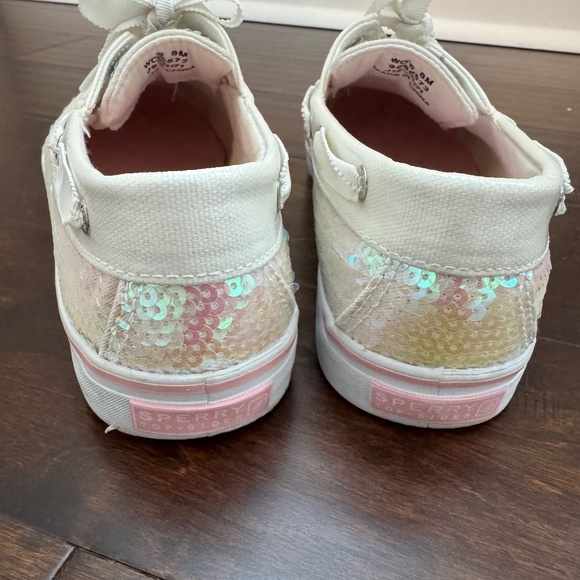 Women's Sperry's - White Irridescent - Picture 3 of 4
